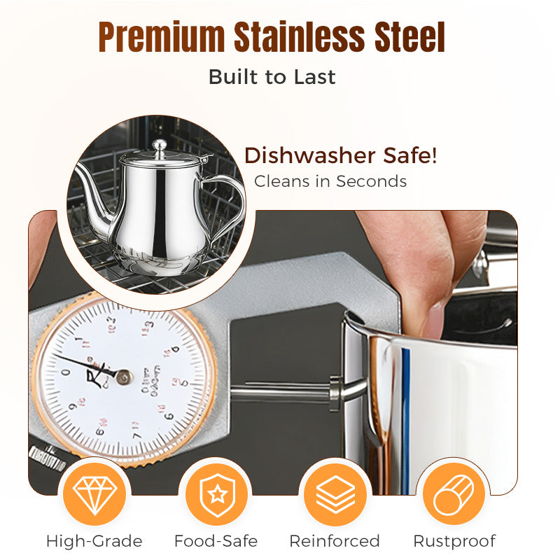 š„Limited-Time Promotionš„Stainless Steel Oil Filter Pot