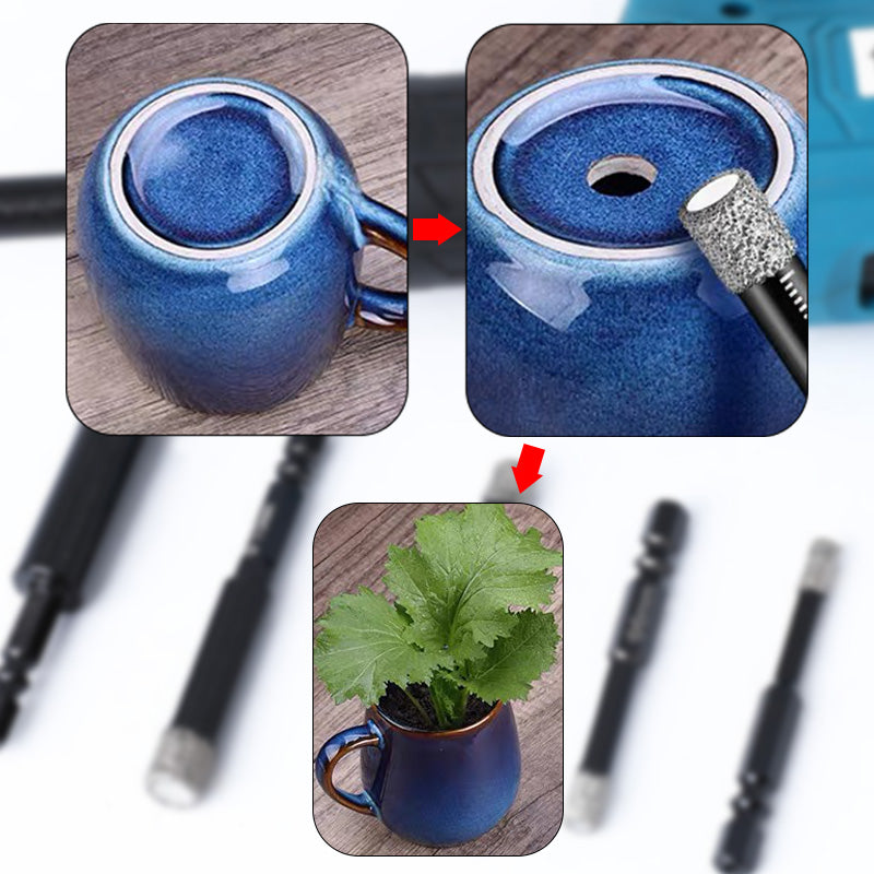 Hex Shank Drill Bits for Marble/ Tile/ Stone