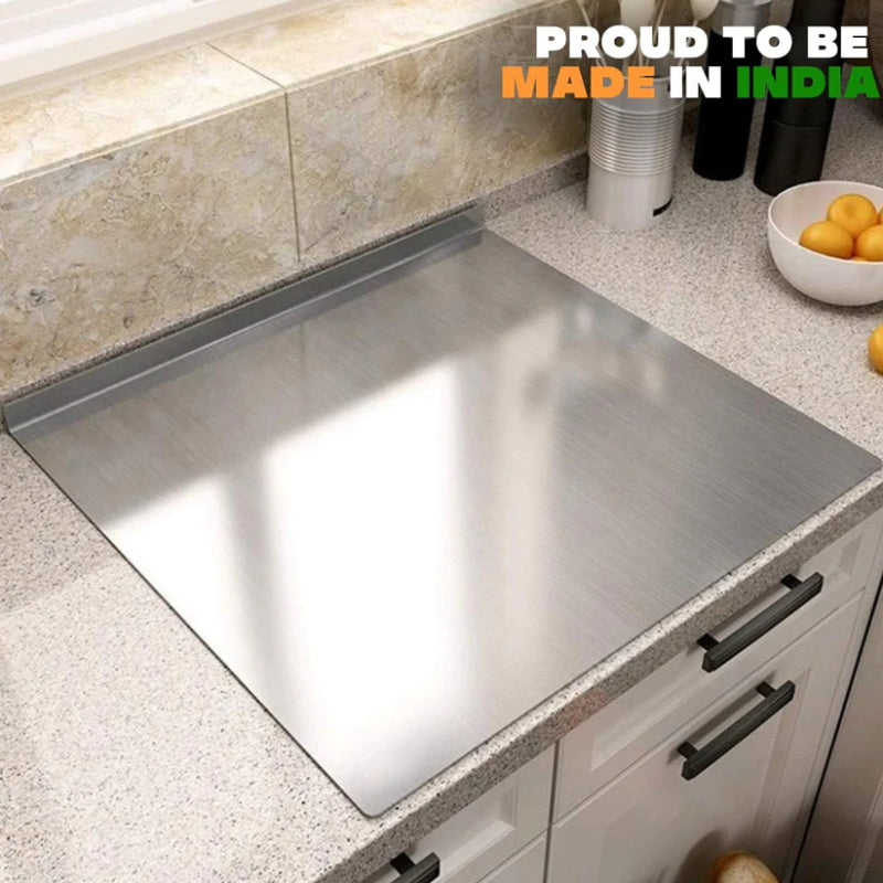 👩🍳🔪Must‑Have Cooking Tool!🥩🥦Safer, Cleaner & More Convenient!💥304 Stainless Steel Cutting Board