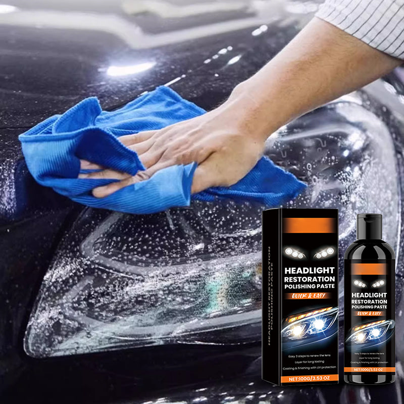 🚗Headlight Stain Remover & Polishing Paste