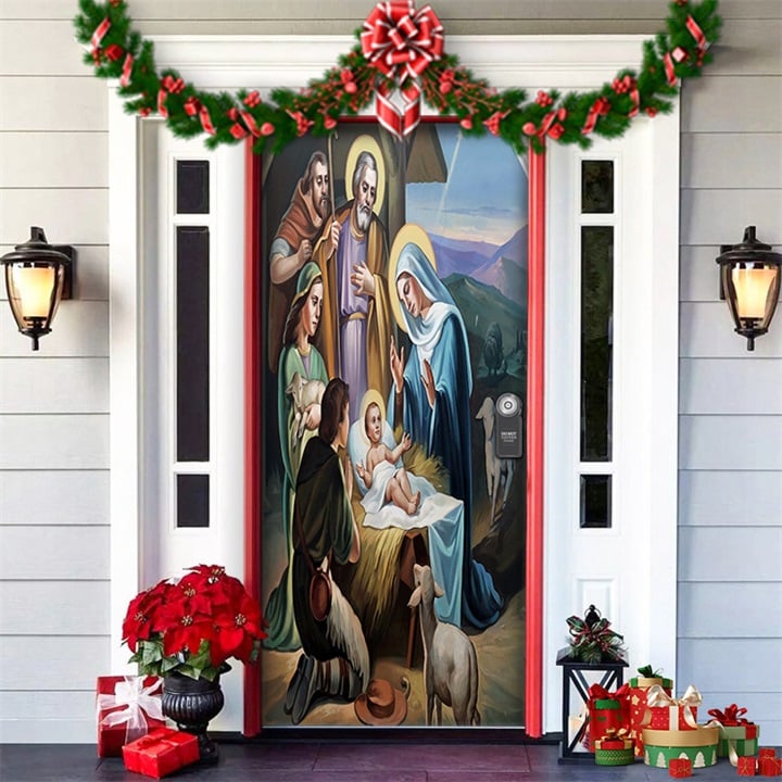 🎄Early Xmas Sales  🎅-Christmas 2025 Front Door Decoration🎅