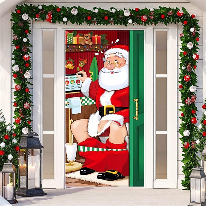🎄Early Xmas Sales  🎅-Christmas 2025 Front Door Decoration🎅