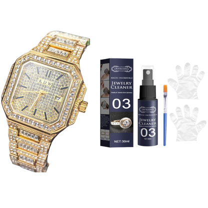✨Luxury Square Rhinestone Watch – Elegant Sparkle for Every Occasion✨