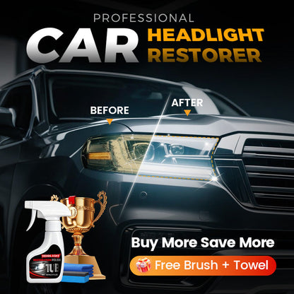 180ml Professional Car Headlight Restorer with Sponge