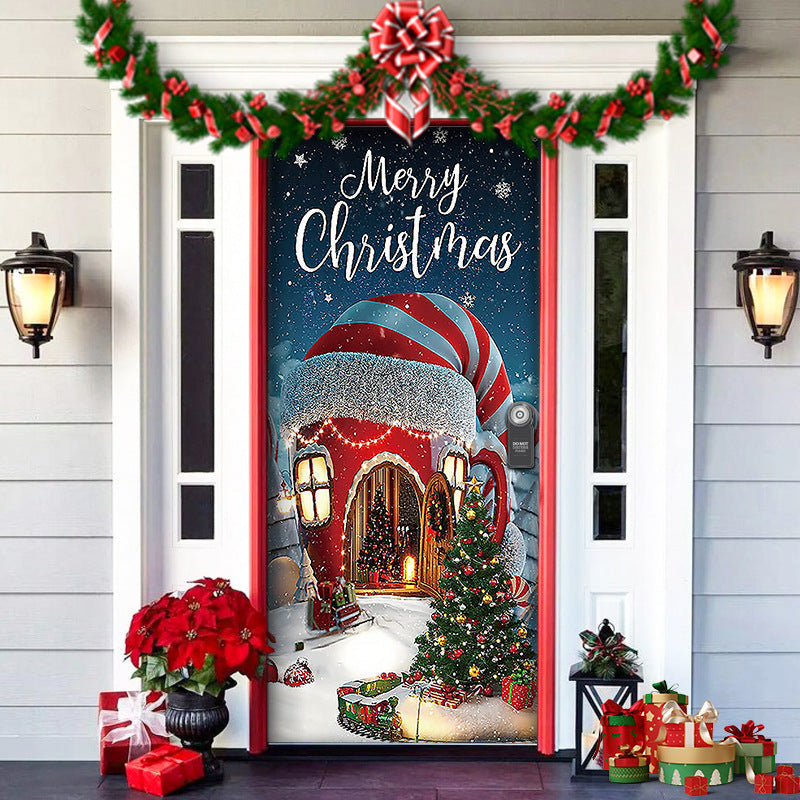 🎄Early Xmas Sales  🎅-Christmas 2025 Front Door Decoration🎅