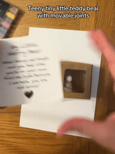 🧸✨Little Bear in Box, My Little Worry Bear🎁