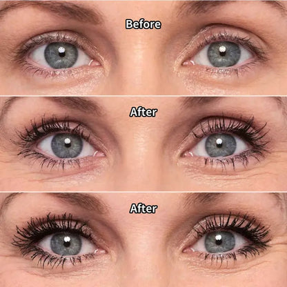 👁️✨ All-Day Beautiful Lashes, Smudge-Proof! Waterproof Fiber Mascara for Natural Volume. 💖💃