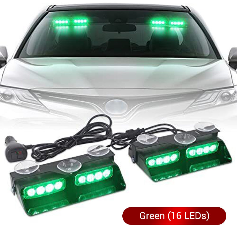 Windshield Suction Cup Strobe Warning Light for Vehicles🚗