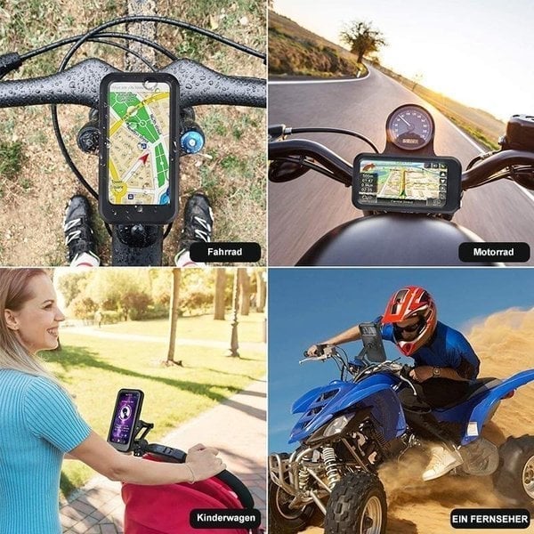 🔥🔥Waterproof Bicycle & Motorcycle Phone Holder