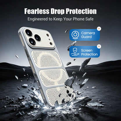 Breathable Honeycomb Vent MagSafe Phone Case