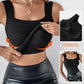 Women’s U Neck Thermal Tank Tops with Built-In Bra