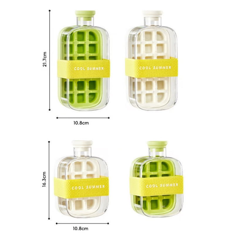 🧊Summer Hot Sale🔥Press-To-Cold Ice Cube Mold & Kettle