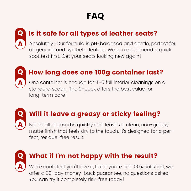 Interior Cleaning Cream for Cars