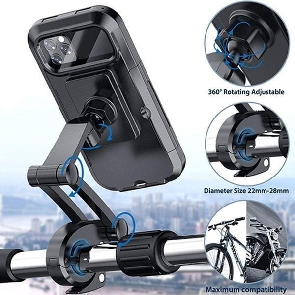 🔥🔥Waterproof Bicycle & Motorcycle Phone Holder