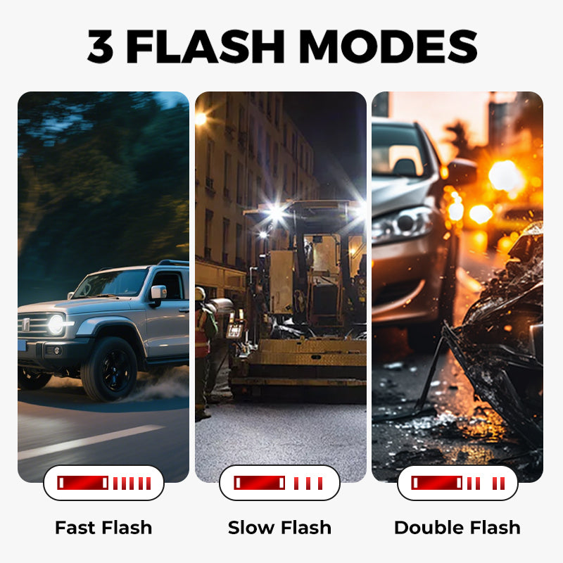 Windshield Suction Cup Strobe Warning Light for Vehicles🚗