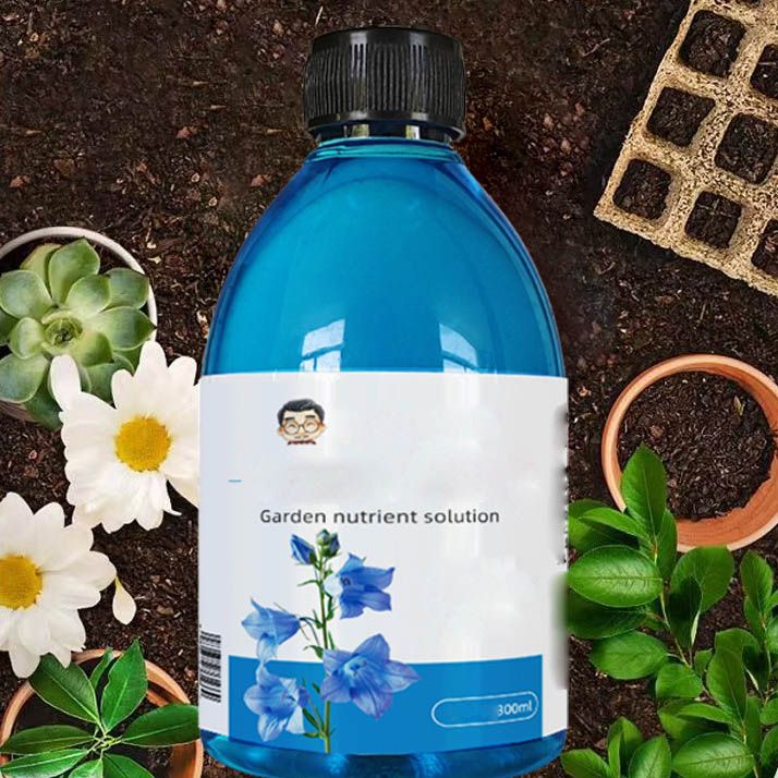 Concentrated Nutrient Solution for Flowers and Plants
