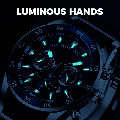 💎Men's Waterproof Multifunctional Quartz Watch