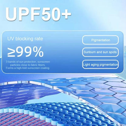 🌞2025 Summer New👒Large-brim Hollow Sunscreen Hat with Removable Neck Shawl