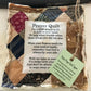 💜✝️Best Encouraged And Blessed Gift-Prayer Quilt With Cross Inside