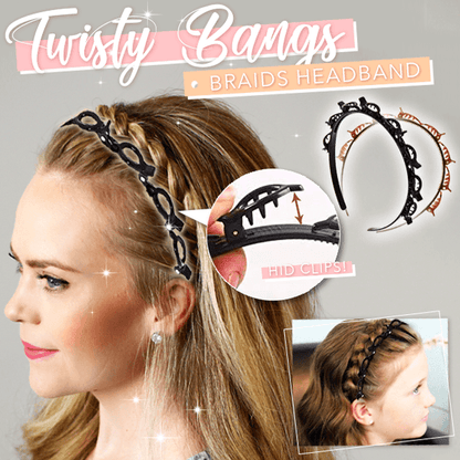 🔥Hot Sale🔥Double Bangs Hairstyle Hairpin