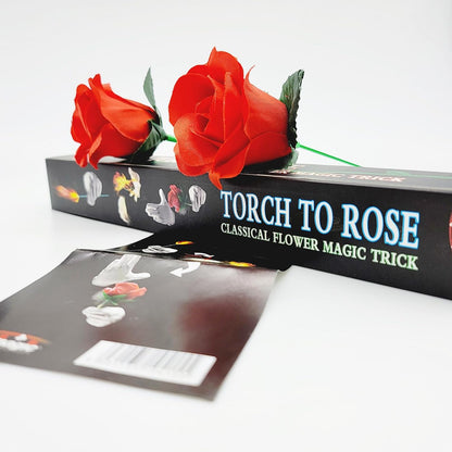 🔥➡️🌹Easy Show 🤩 Magic Rose - Torch to Rose💖