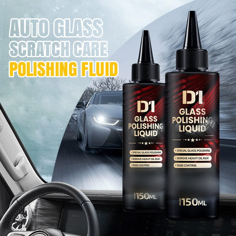 🔥Auto Glass Scratch Care Polishing Fluid