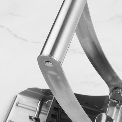🥔Stainless Steel Potato & Vegetable Slicer | Strong Suction Base, One-Hand Operation ✨