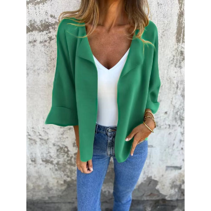 Chic Women's Casual Lapel Coat
