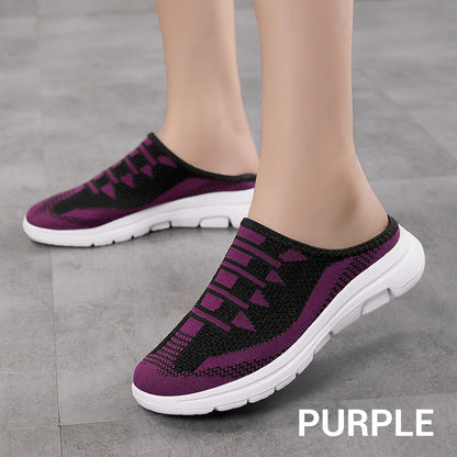 Comfortable & Breathable Closed-Toe Slide Slippers