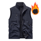 🔥🧥Men's Oversized Sleeveless Vest Jacket With Pockets