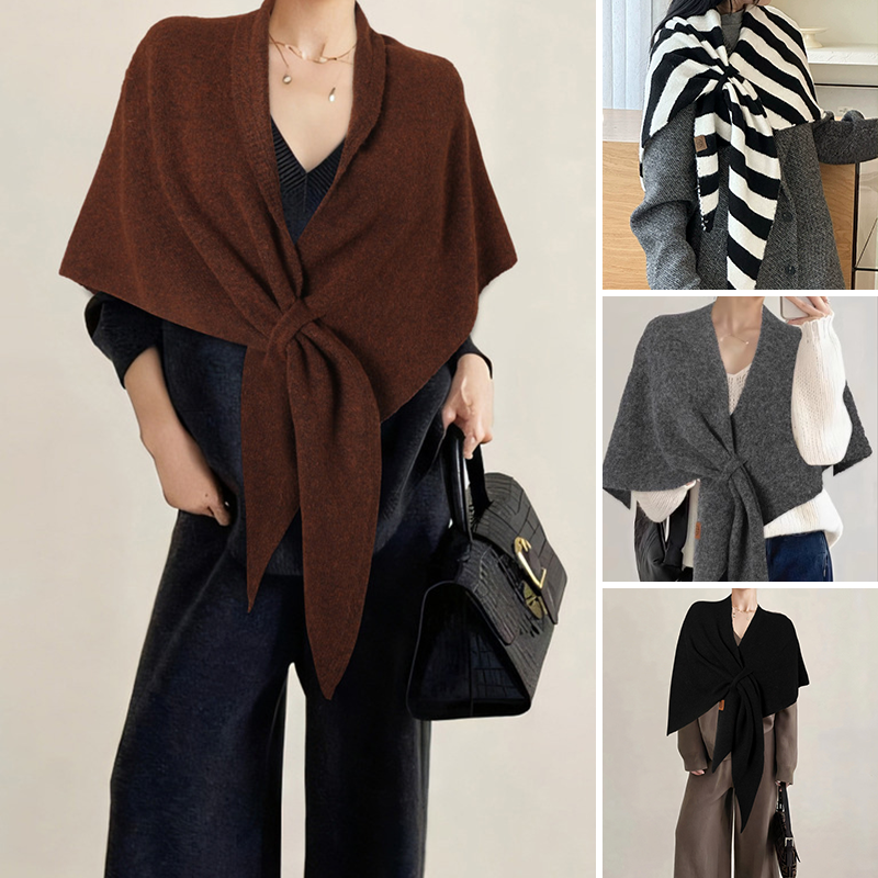 🔥Women's Solid Color Shawl for All Seasons