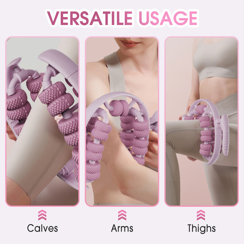 🔥 Leg Massager Roller - Ultimate Muscle Relief|Buy 3 Get 1 Free💆‍♀️✨