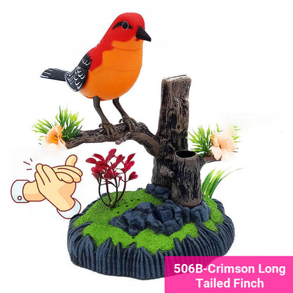 Voice-Activated Chirping Bird Interactive Toy