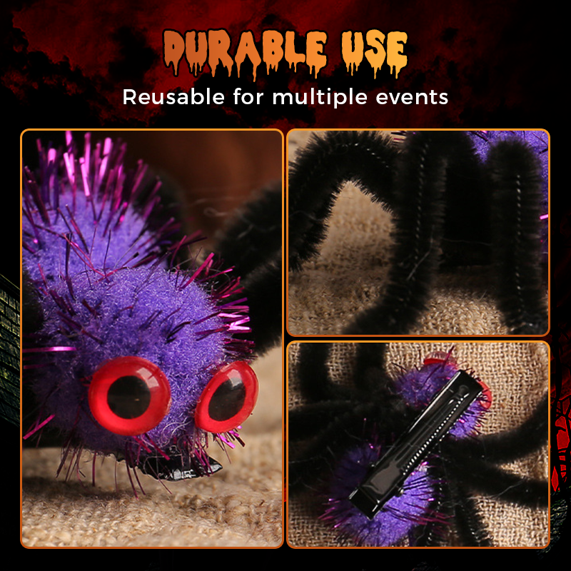Halloween Funny Spider Hair Barrette