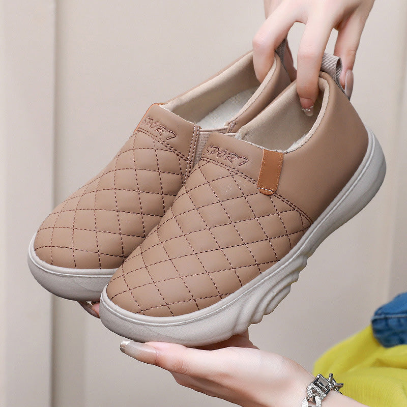 Women's Casual Round Toe Slip-On Shoes