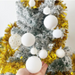 101PCS Christmas Tree Baubles Ornament Set