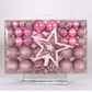 101PCS Christmas Tree Baubles Ornament Set