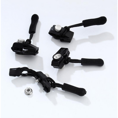 10-Piece Zipper Repair Kit - Tool-Free Installation, Multiple Colors, Quick Fix for Suitcases and Bags 🔧✨