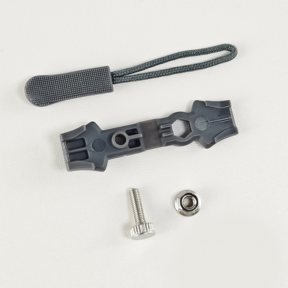 10-Piece Zipper Repair Kit - Tool-Free Installation, Multiple Colors, Quick Fix for Suitcases and Bags 🔧✨