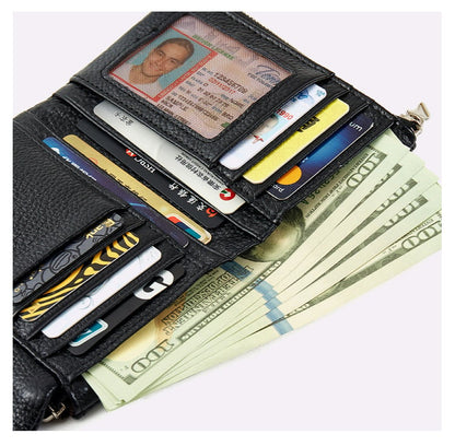 ⏰ Unisex Wallet Made Of Pebble Leather 🔥