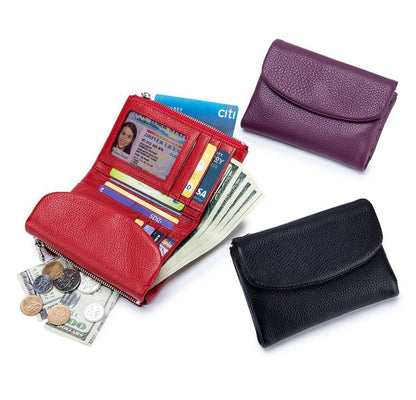 ⏰ Unisex Wallet Made Of Pebble Leather 🔥