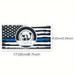 Weatherproof Patriotic Flag Vehicle Sticker Decal