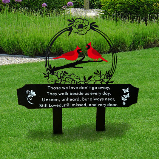 Metal Cemetery Memorial Stake