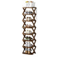 Durable Foldable Bamboo Shoe Rack