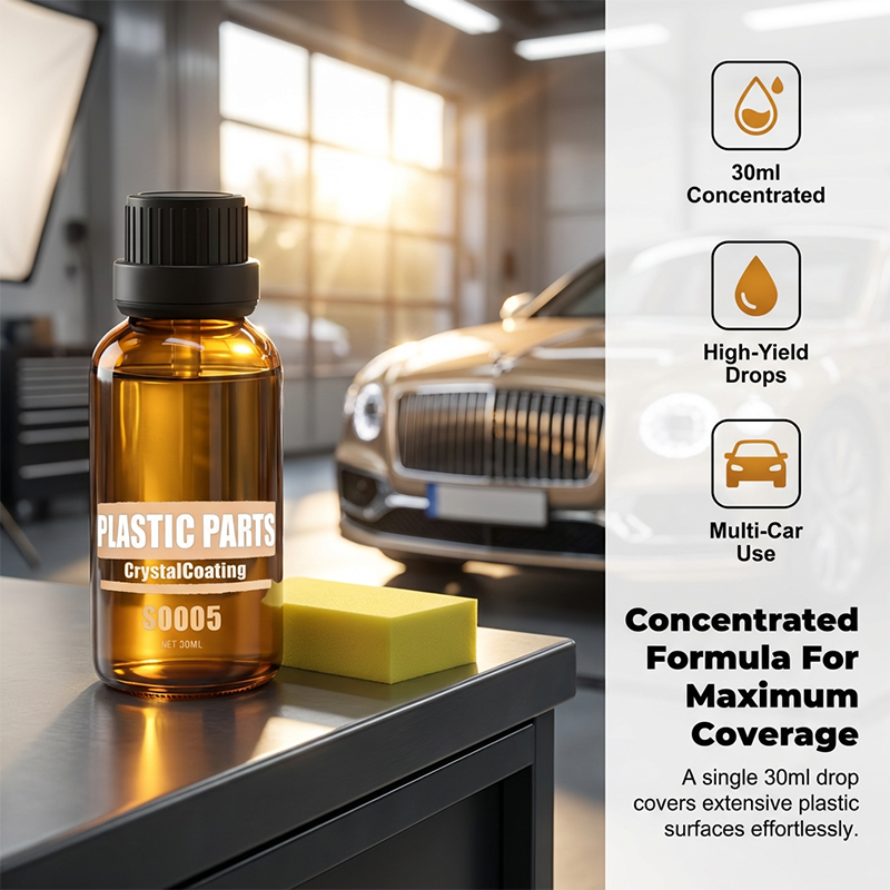 🔥Car Plastic Parts Crystal Coating Restorer