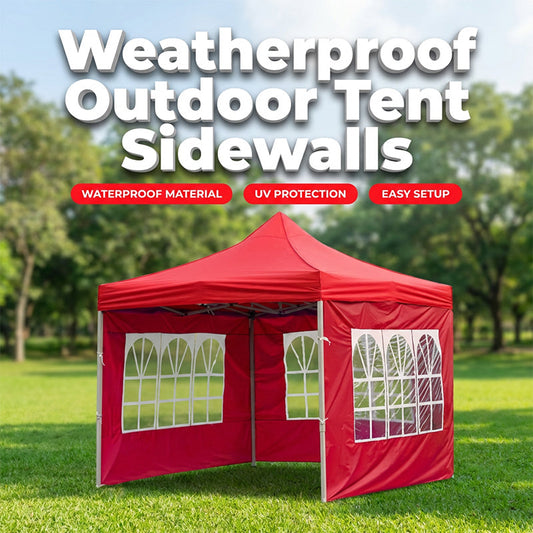 🏕️ Waterproof & Windproof Outdoor Tent Side Wall Tarp, Universal Canopy Shelter Side Panel for Camping