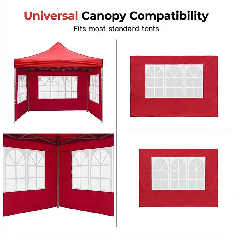 🏕️ Waterproof & Windproof Outdoor Tent Side Wall Tarp, Universal Canopy Shelter Side Panel for Camping