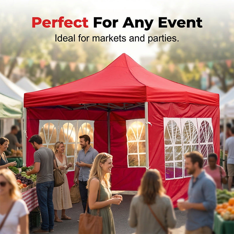 🏕️ Waterproof & Windproof Outdoor Tent Side Wall Tarp, Universal Canopy Shelter Side Panel for Camping