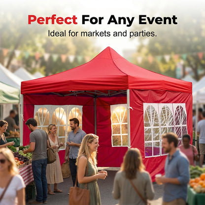 🏕️ Waterproof & Windproof Outdoor Tent Side Wall Tarp, Universal Canopy Shelter Side Panel for Camping