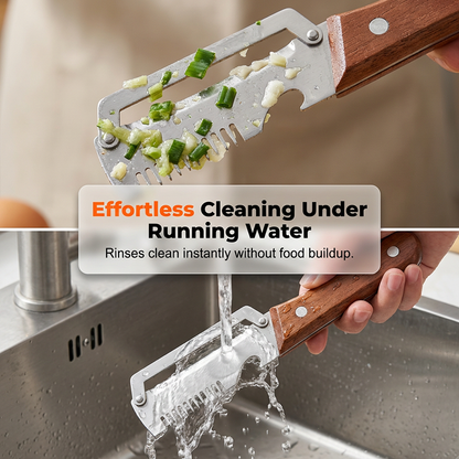 🥒 3-in-1 Scallion Shredder & Peeler – Fast, Efficient & Must-Have Kitchen Tool ✨🍴